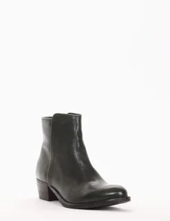 Stivaletto tacco 3cm verde