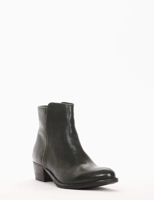 Stivaletto tacco 3cm verde