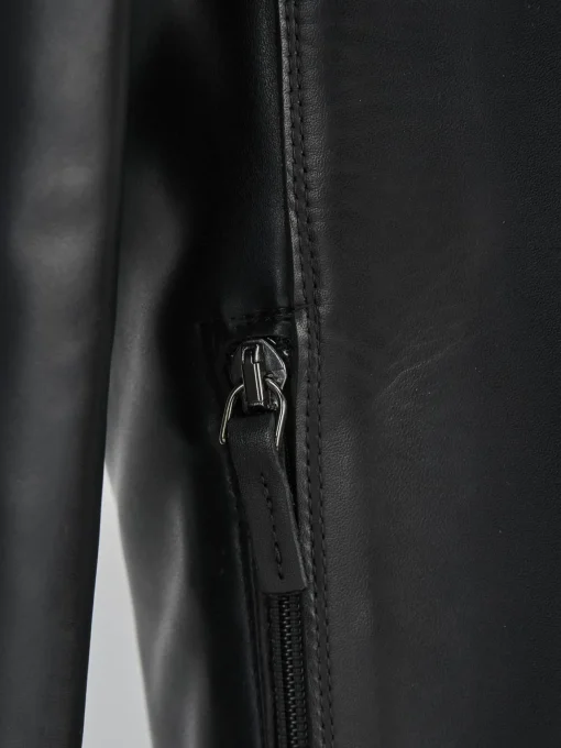 Stivali tacco 4cm pelle nero