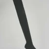 Stivali tacco 9cm tessuto nero
