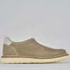 Stringate camoscio beige