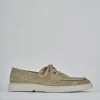 Stringate camoscio beige