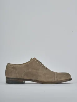 Stringate camoscio beige