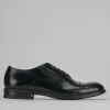 Stringate pelle nero