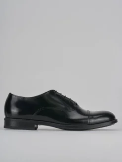 Stringate pelle nero