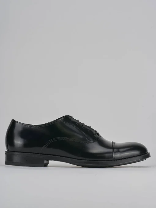 Stringate pelle nero