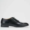 Stringate pelle nero