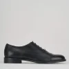 Stringate pelle nero
