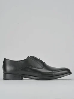 Stringate pelle nero