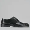 Stringate pelle nero