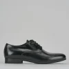 Stringate pelle nero