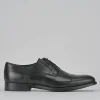 Stringate pelle nero