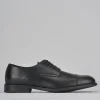 Stringate pelle nero