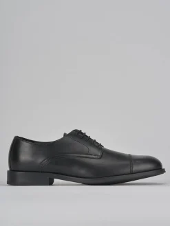 Stringate pelle nero
