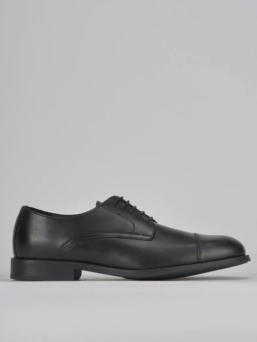 Stringate pelle nero