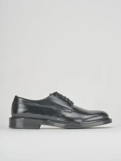 Stringate pelle nero