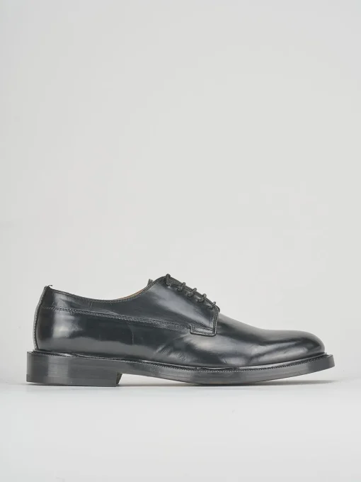 Stringate pelle nero