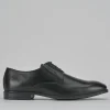 Stringate pelle nero