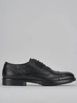 Stringate pelle nero