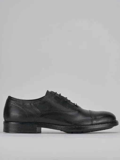 Stringate pelle nero
