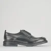 Stringate pelle nero