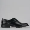 Stringate pelle nero
