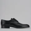 Stringate pelle nero