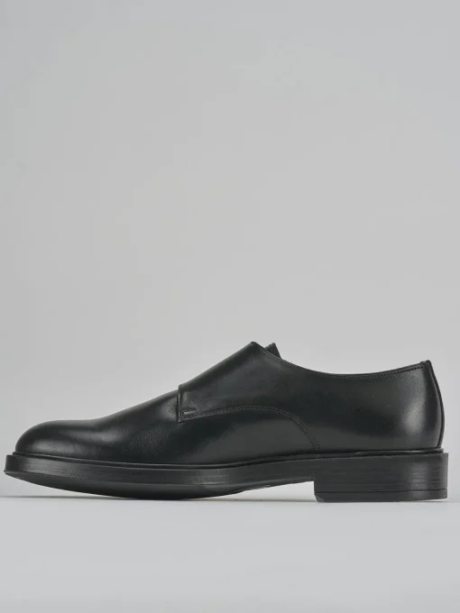 Stringate pelle nero
