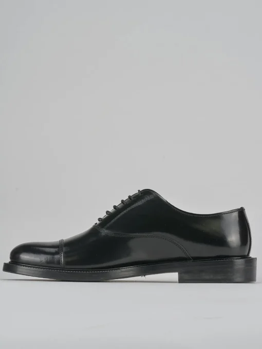 Stringate pelle nero