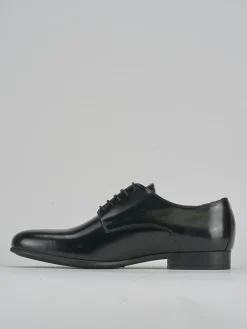 Stringate pelle nero