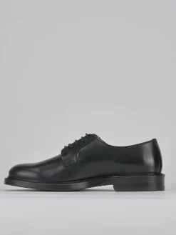 Stringate pelle nero