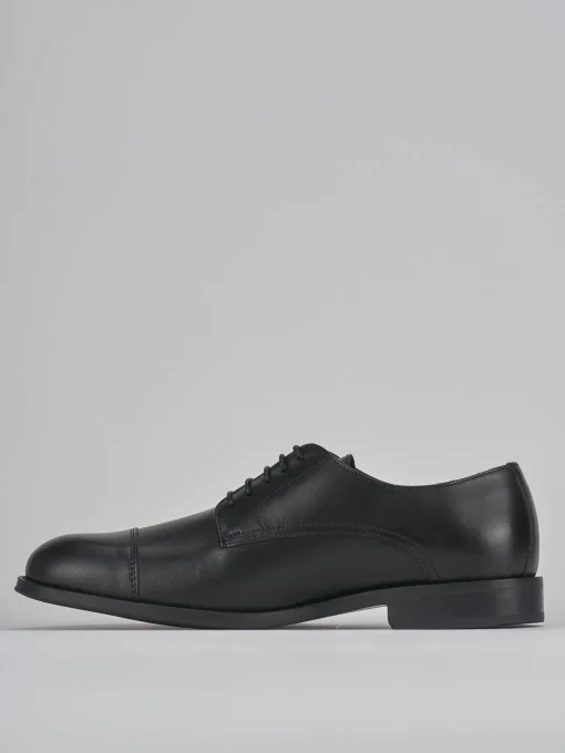 Stringate pelle nero