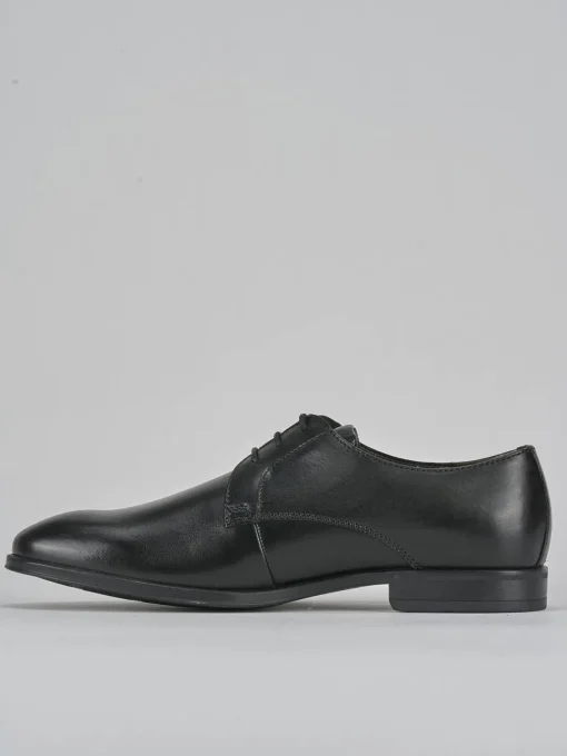 Stringate pelle nero