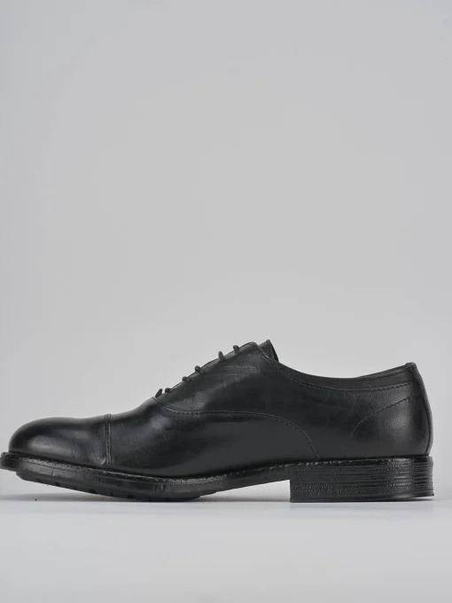 Stringate pelle nero
