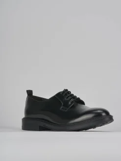 Stringate pelle nero