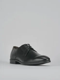 Stringate pelle nero