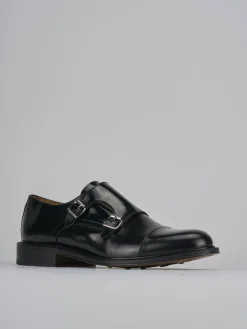 Stringate pelle nero