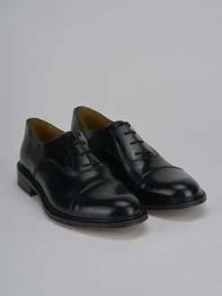 Stringate pelle nero