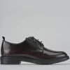 Stringate tacco 2cm pelle bordo'