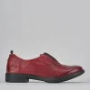 Stringate tacco 1cm pelle bordo'
