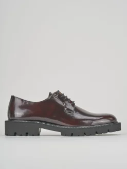 Stringate tacco 1cm pelle bordo'