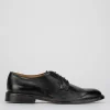 Stringate tacco 1cm pelle nero