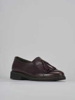 Stringate tacco 2cm pelle bordo'