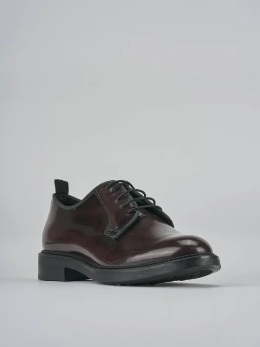 Stringate tacco 2cm pelle bordo'