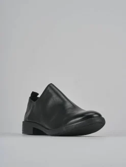 Stringate tacco 1cm pelle nero