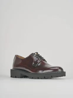Stringate tacco 1cm pelle bordo'